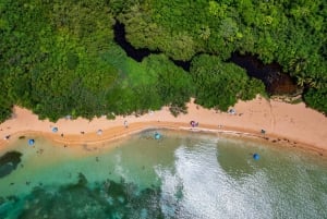Från Fajardo: Båt och snorkling i solnedgången med lunch och fri bar