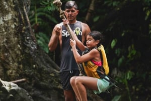 Da San Juan: Tour della foresta pluviale e degli acquascivoli di El Yunque