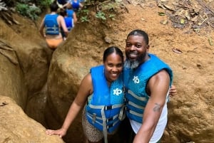 Från San Juan: El Yunque regnskogstur med vattenrutschbana