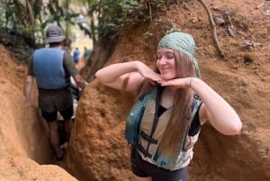 Från San Juan: El Yunque regnskogstur med vattenrutschbana