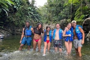 From San Juan: El Yunque Rainforest Waterslide Transport