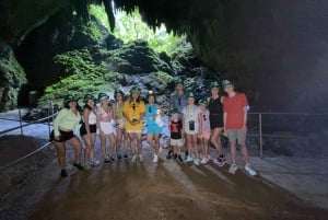 Desde San Juan: Excursión de Aventura de un Día por Cuevas y Cascadas