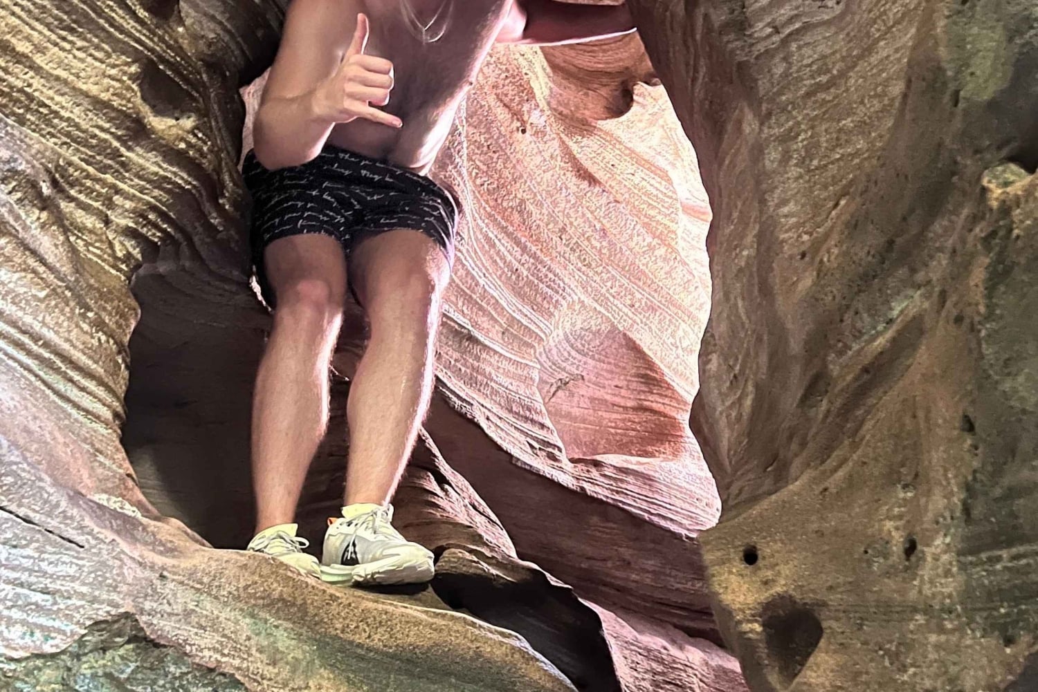 From San Juan: Indian Cave and Water Spring Adventure