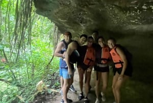 San Juan : Aventure dans les grottes de la forêt tropicale et les chutes d'eau