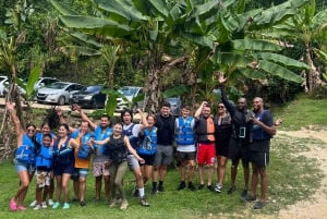 San Juan : Aventure dans les grottes de la forêt tropicale et les chutes d'eau