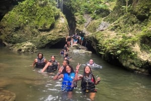 San Juan : Aventure dans les grottes de la forêt tropicale et les chutes d'eau