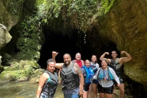 San Juan : Aventure dans les grottes de la forêt tropicale et les chutes d'eau