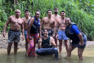 San Juan : Aventure dans les grottes de la forêt tropicale et les chutes d'eau