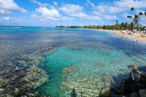 Desde San Juan: Excursión en tirolina, río y playa de Luquillo