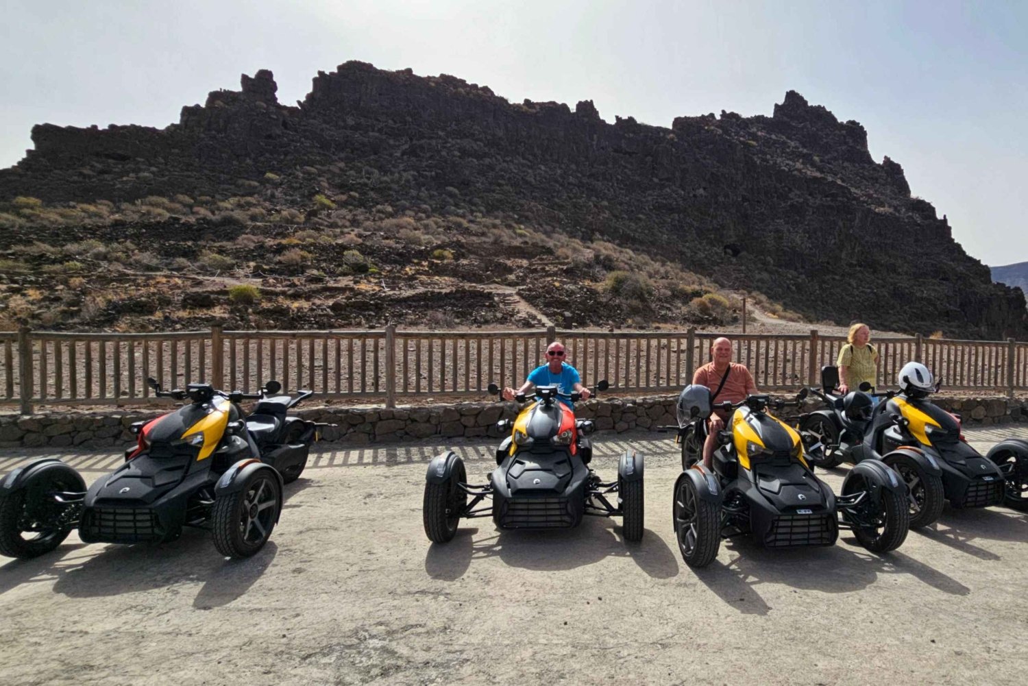 Gran Canaria: 3-WHEEL RYKER 2,5 HR TOUR -FREE PICKUP&DROPOFF