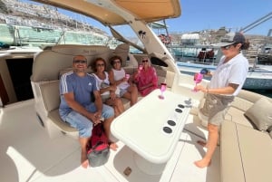 Gran Canaria: Utflykt på privat yacht med dryck, lunch och snorkling