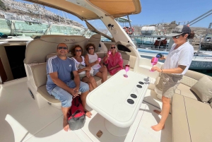 Gran Canaria: Shared yacht excursion with drinks, lunch, and snorkeling