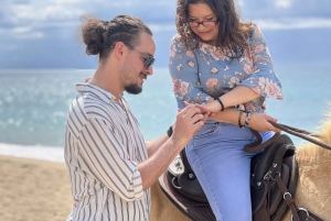 Aguadilla: Ridetur på stranden