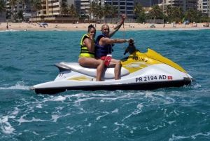 Puerto Rico: Guided East Coast Jet Ski Tour to Isla Verde