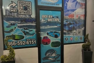 San Juan: WATER JET CAR- Blue McLaren Experience