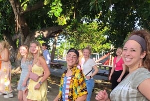 Zajęcia latynoskiej zumby na plaży w San Juan, Portoryko