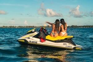 Luquillo: Excursión guiada en moto acuática por la playa de Luquillo