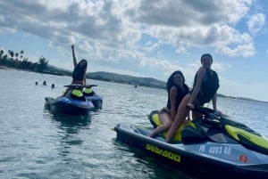 Hydroventure Luquillo: Guided Jet Ski Tour to Las Picuas.