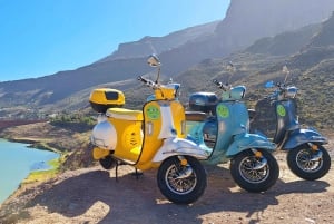 Maspalomas och Las Palmas: elektrisk vintage scooter för uthyrning