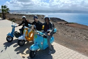 Maspalomas och Las Palmas: elektrisk vintage scooter för uthyrning