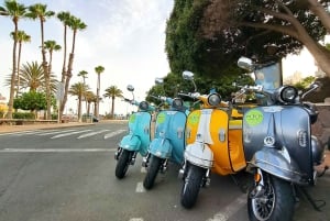 Maspalomas och Las Palmas: elektrisk vintage scooter för uthyrning