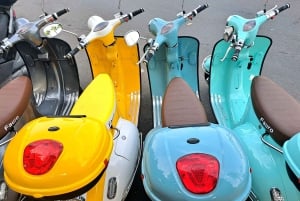 Maspalomas och Las Palmas: elektrisk vintage scooter för uthyrning