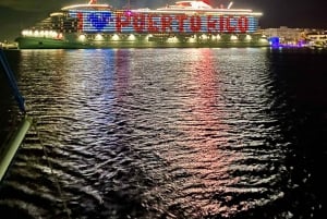 Party Boat at San Juan Bay Sunset Cruise to El Morro Castell