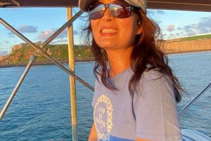 Party Boat at San Juan Bay Sunset Cruise to El Morro Castell