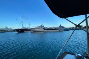 Party Boat at San Juan Bay Sunset Cruise to El Morro Castell