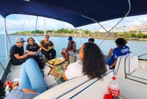 • Party Boat at San Juan Bay: Day Cruise | Drink & Snacks •