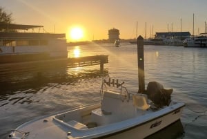 Party Boat at San Juan Bay Sunset Cruise to El Morro Castell