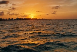 Party Boat at San Juan Bay Sunset Cruise to El Morro Castell