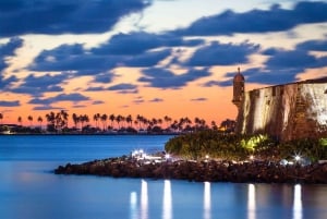 Party Boat at San Juan Bay Sunset Cruise to El Morro Castell