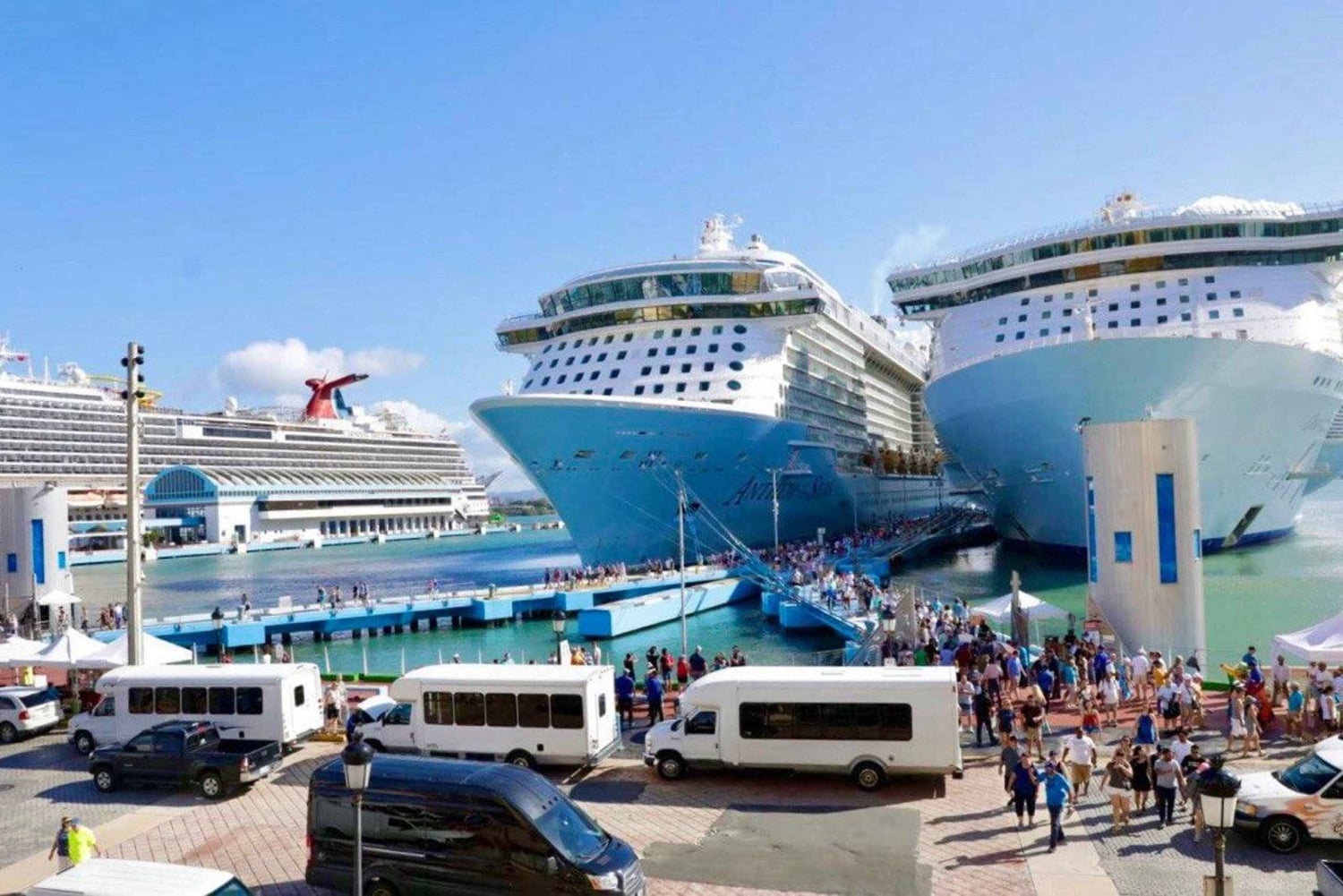 Privat transport SJU flyplass til hoteller, cruisehavn eller Airbnb