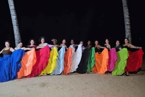 Clase de Bomba Folclórica Puertorriqueña con Música en Directo