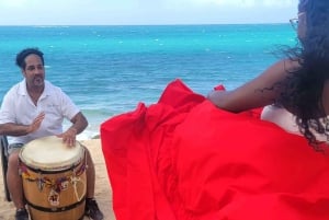 Clase de Bomba Folclórica Puertorriqueña con Música en Directo