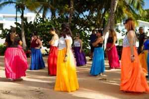 Clase de Bomba Folclórica Puertorriqueña con Música en Directo