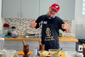 Puerto Rican Food tasting and cooking with Videos