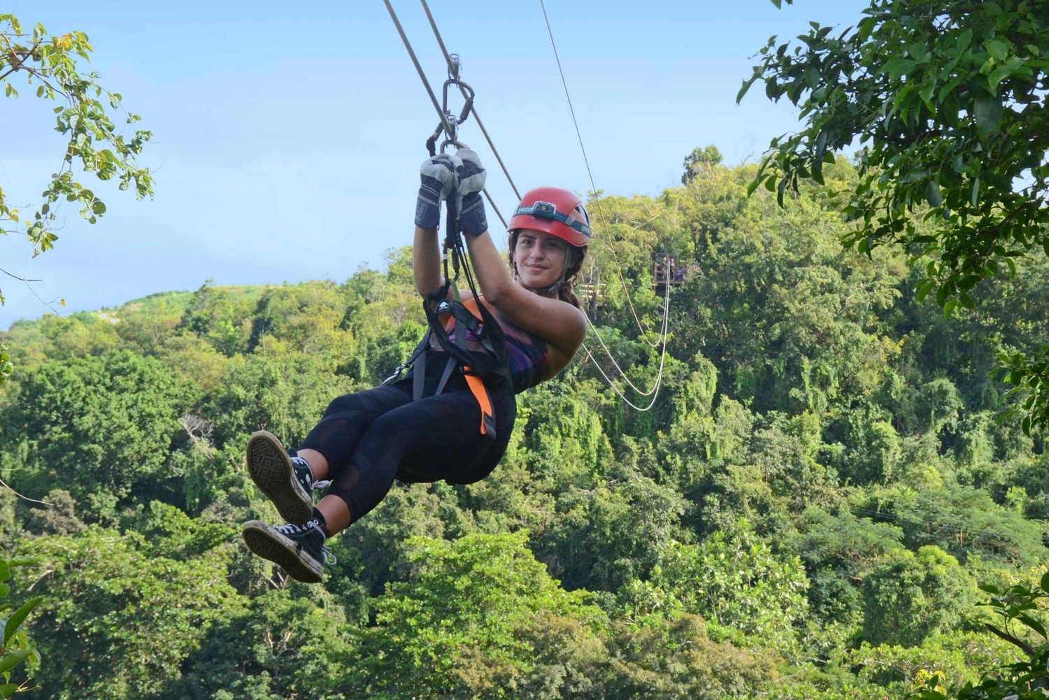 Puerto Rico: 5-Seilrutschen-Abenteuer auf historischer Plantage