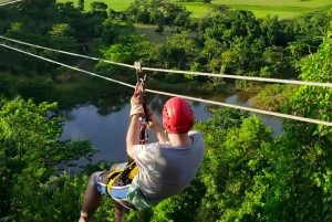 Puerto Rico: 5-Seilrutschen-Abenteuer auf historischer Plantage
