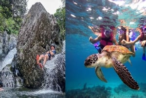 San Juan : Excursion dans la forêt tropicale d'El Yunque avec plongée en apnée