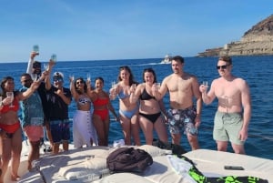 Puerto Rico, Gran Canaria: Boat Tour with Tapas and Drinks