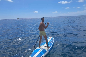 Puerto Rico, Gran Canaria: boat trip, drinks, food, paddle surfing, snorkeling.