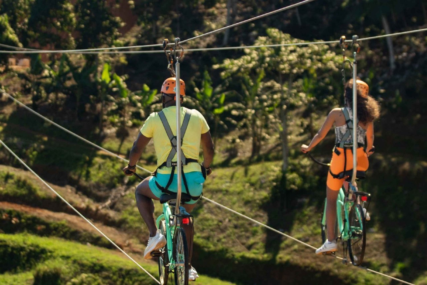 Porto Rico : billet pour le vélo en tyrolienne Toro Verde Adventure Park
