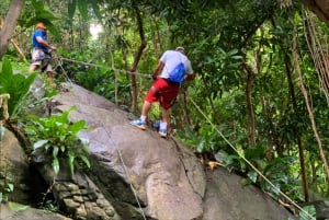 Puerto Rico: Yunquen sademetsän köysirataurheilu