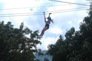 Río Grande : Zipline dans la forêt tropicale