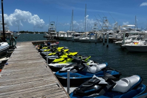Salinas: Caribbean Sea Cays Guided Jet Ski Tour