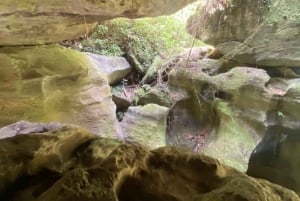 San Juan: Jaskinia Arenales, Charco Azul i ukryte wodospady