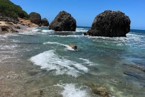 San Juan: Strandhopping Los Tubos, Hacienda Esperanza og meget mere