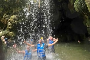 San Juan: Cave, Waterfall, & River Adventure in Charco Azul